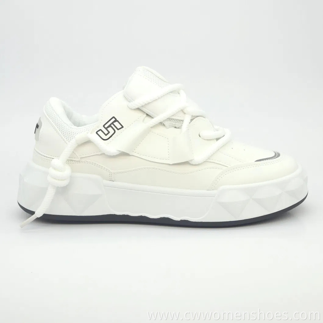 Bread Shoes, Spring and Autumn Women's Shoes, Sports Shoes, Height-Increasing Shoes Versatile Casual Thick-Soled Sneakers